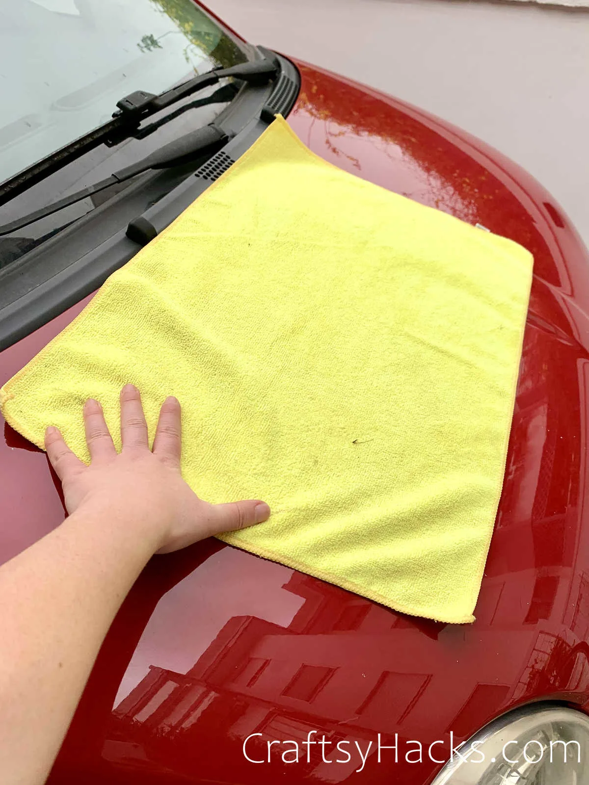 DIY microfibre cloth