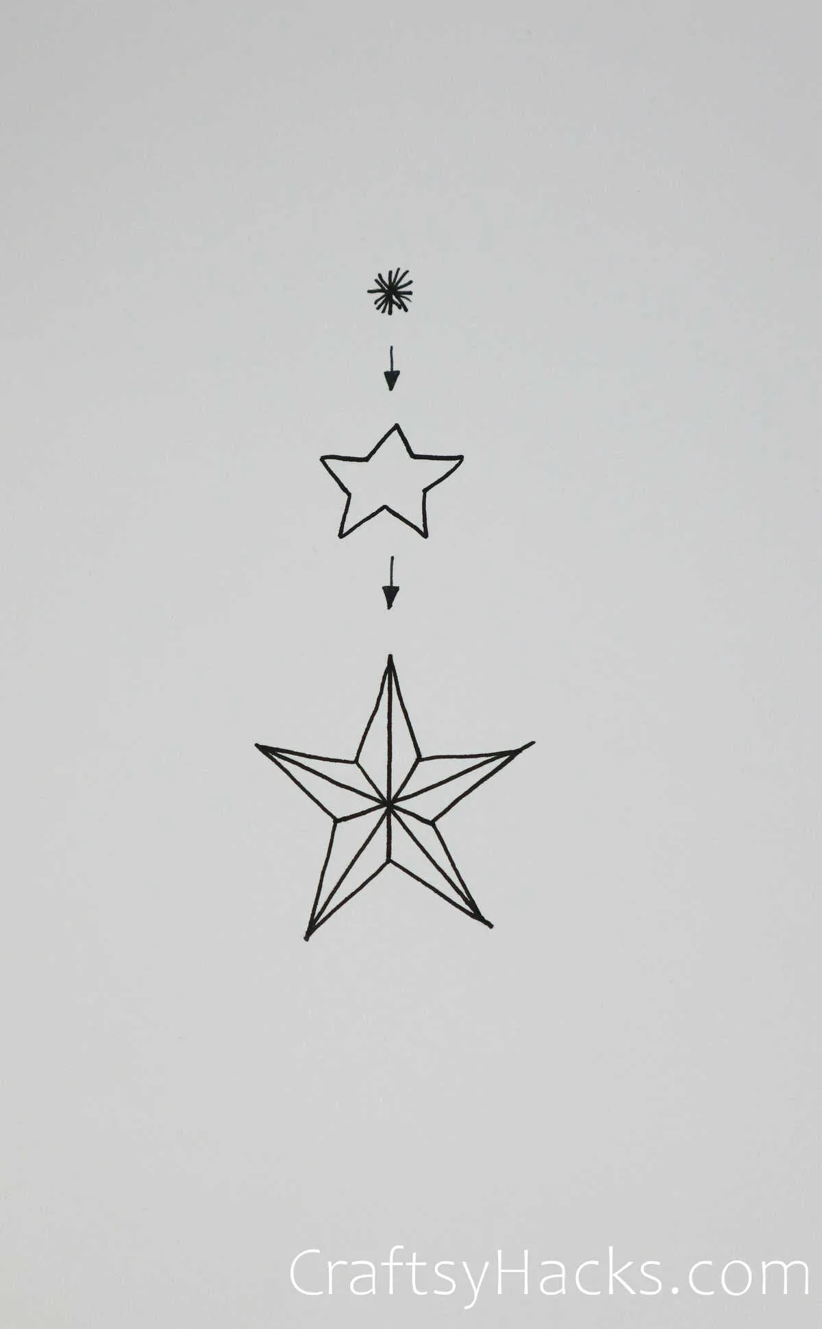 rising star drawing