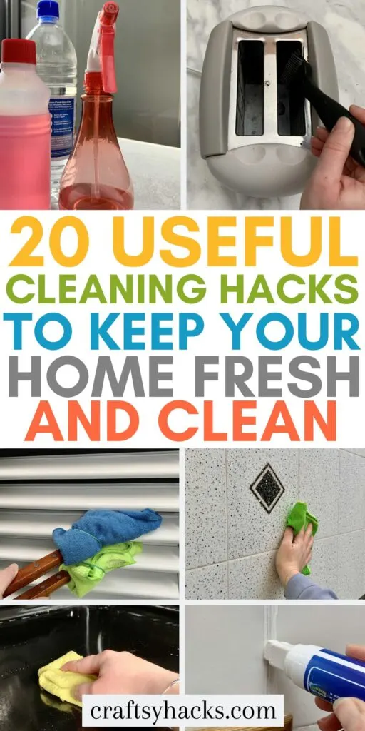cleaning hacks for home