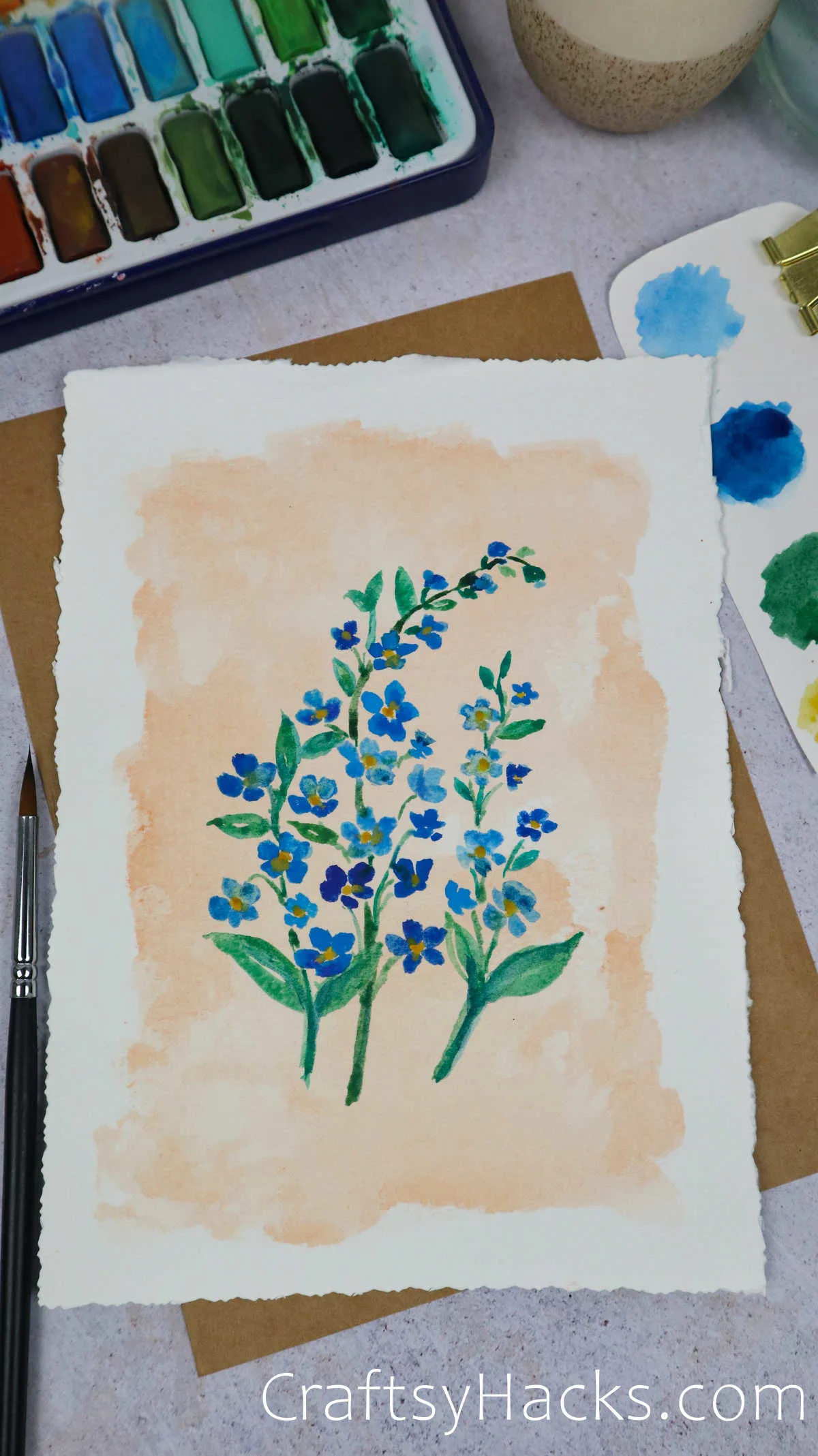 How to make your watercolour supplies last longer - Emily Wassell