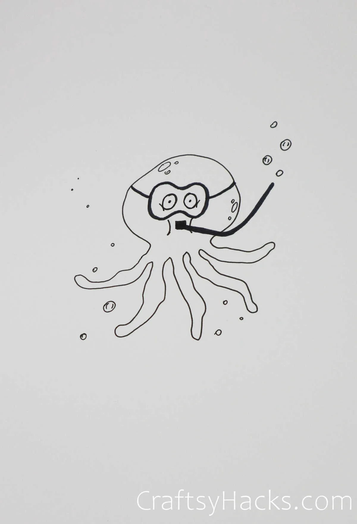 diving octopus