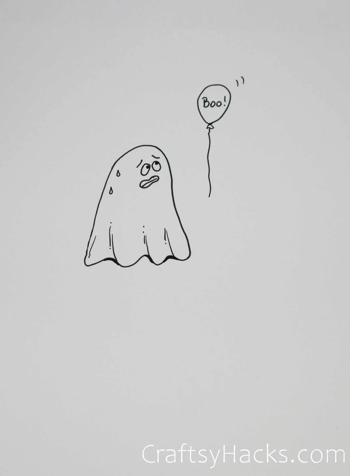 scared ghost