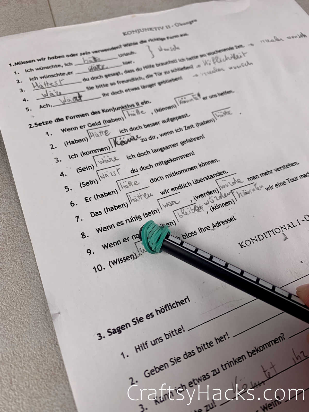 use a rubberband as eraser