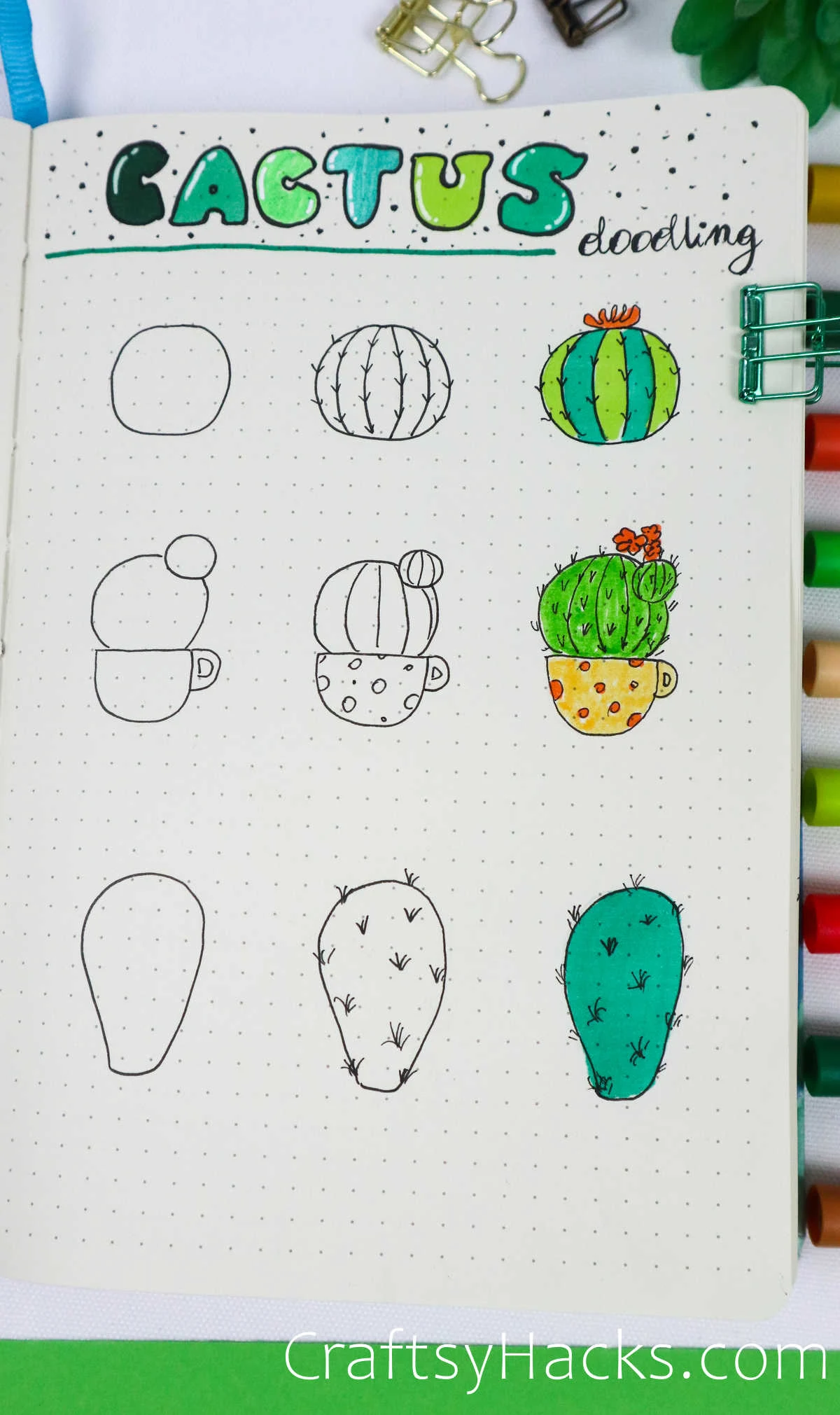 cactus doodle ideas