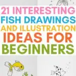 fish drawing ideas for beginners