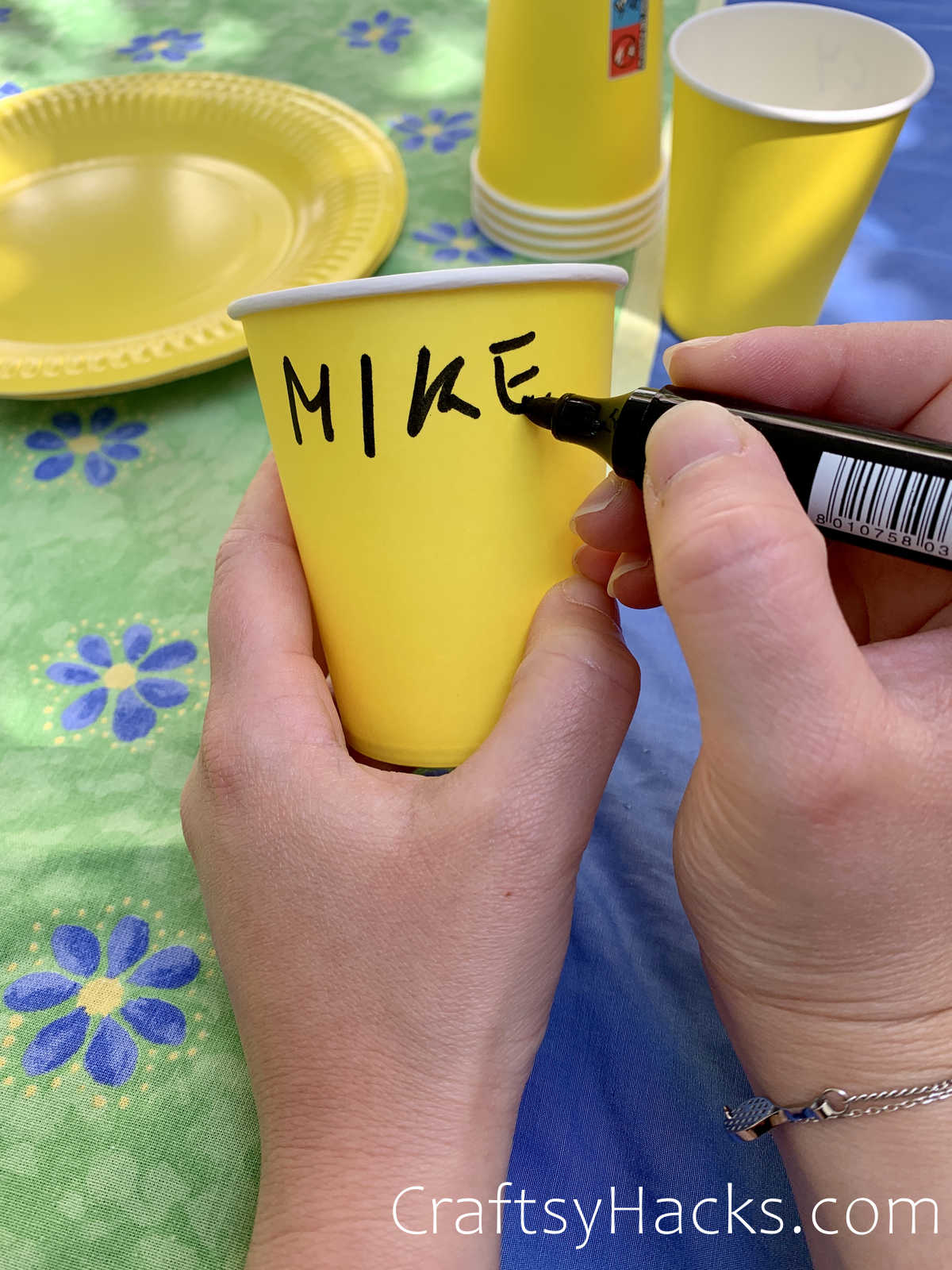 pens to personalize cups