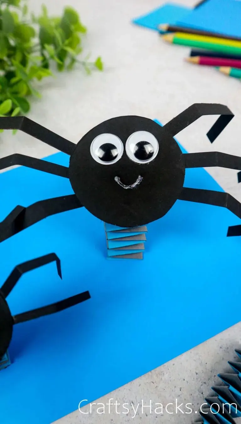 DIY paper spider
