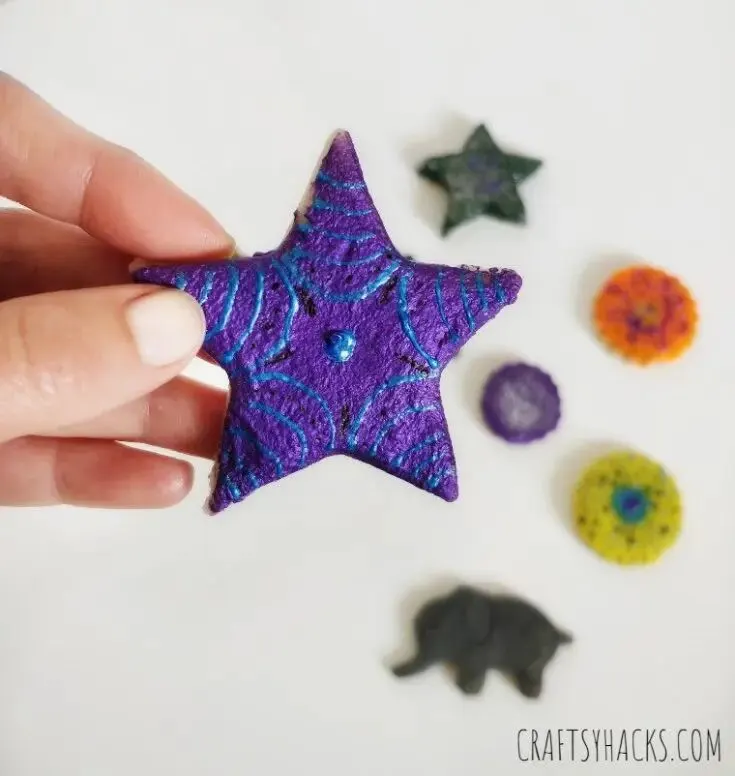 DIY salt dough craft