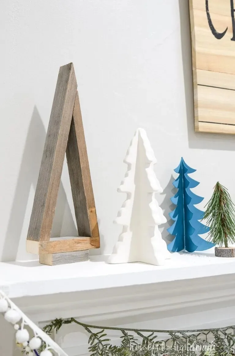 easy wooden christmas trees
