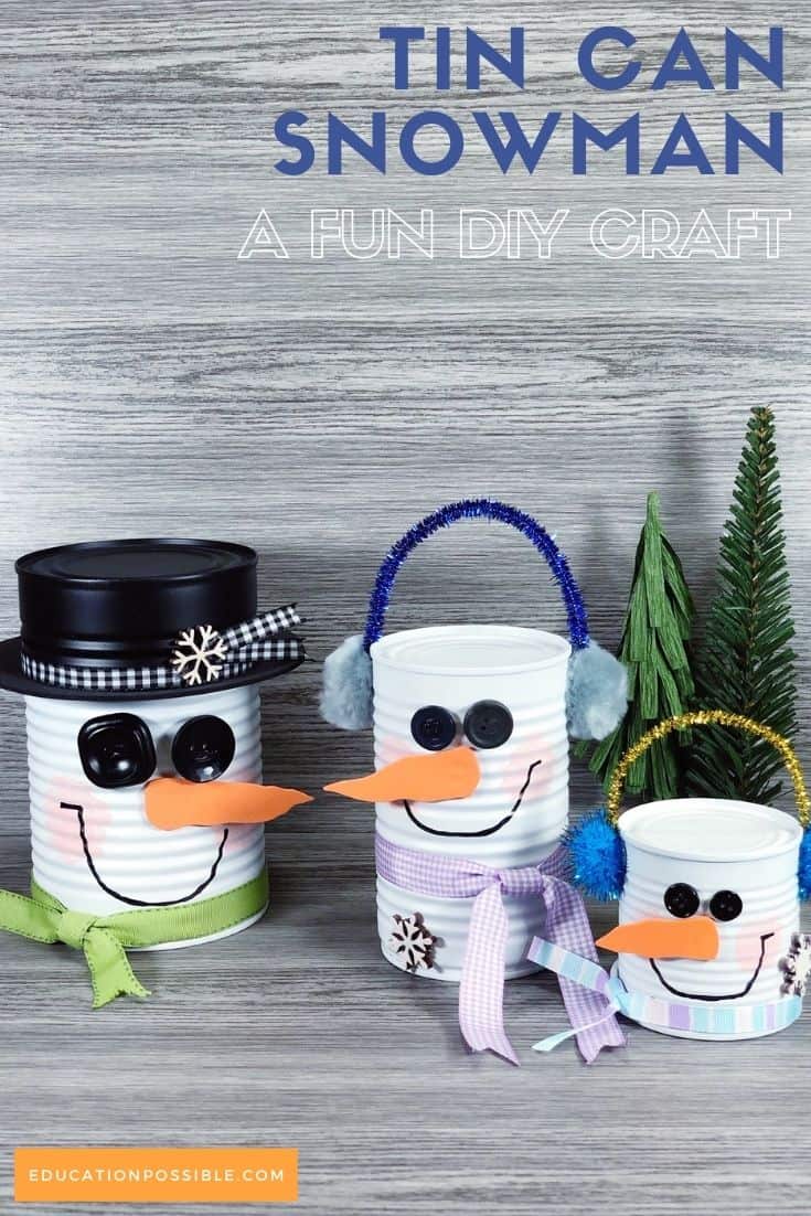 tin can snowman