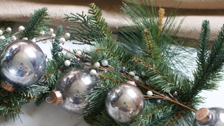 mercury glass ornaments