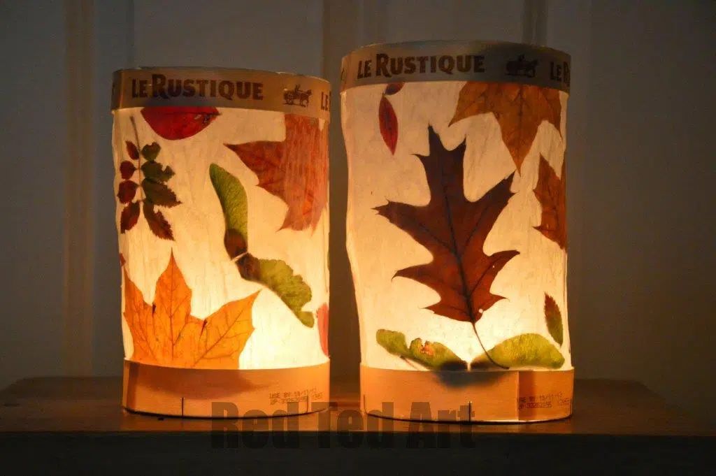 leaf lanterns