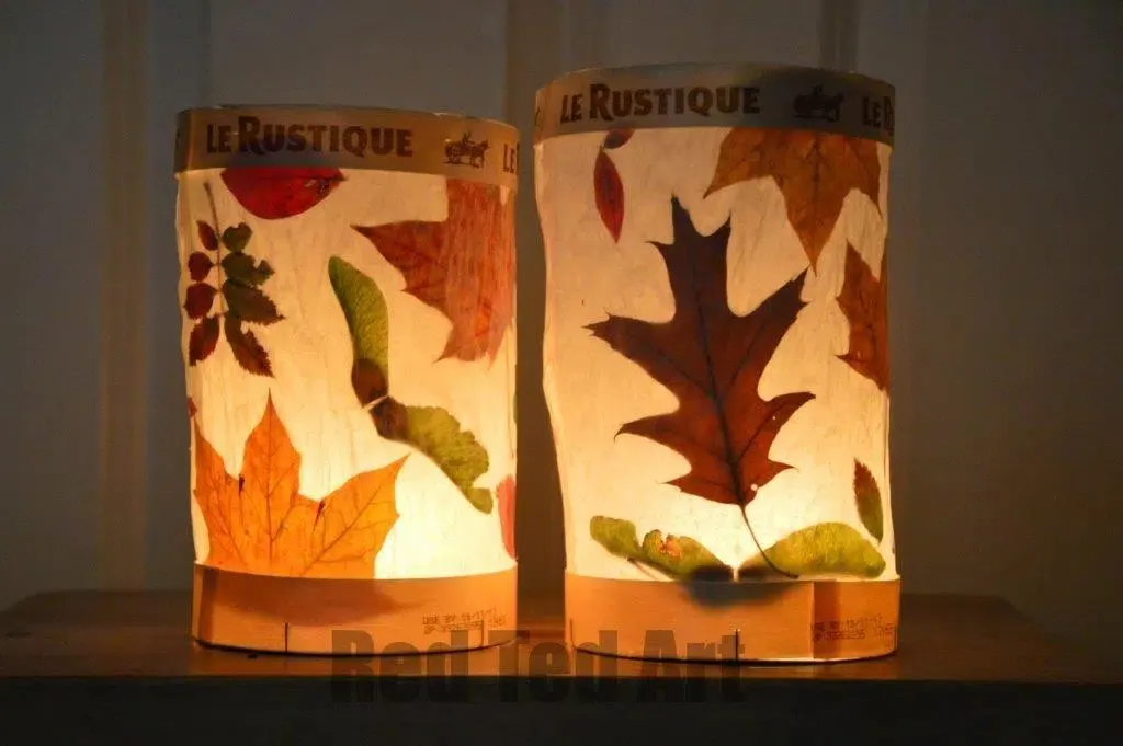 leaf lanterns