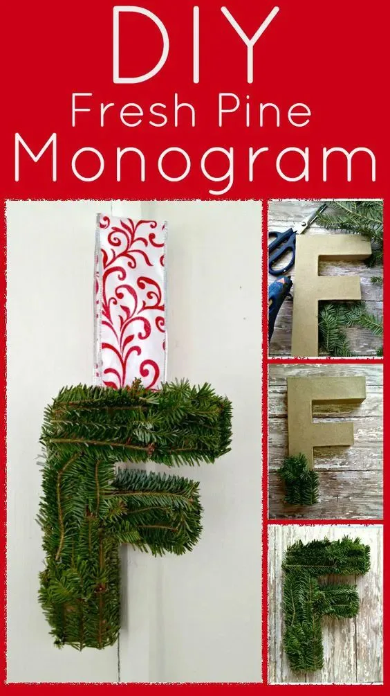 fresh pine monogram