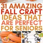 Fall Crafts for seniors