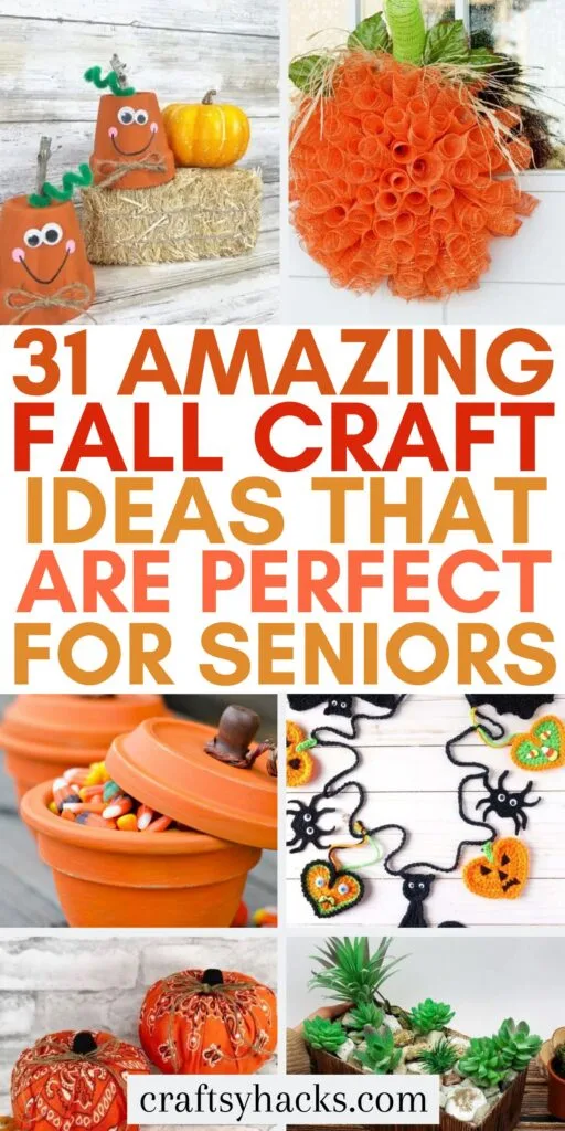 Fall Crafts for seniors