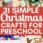 ideas for preschool christmas crafts