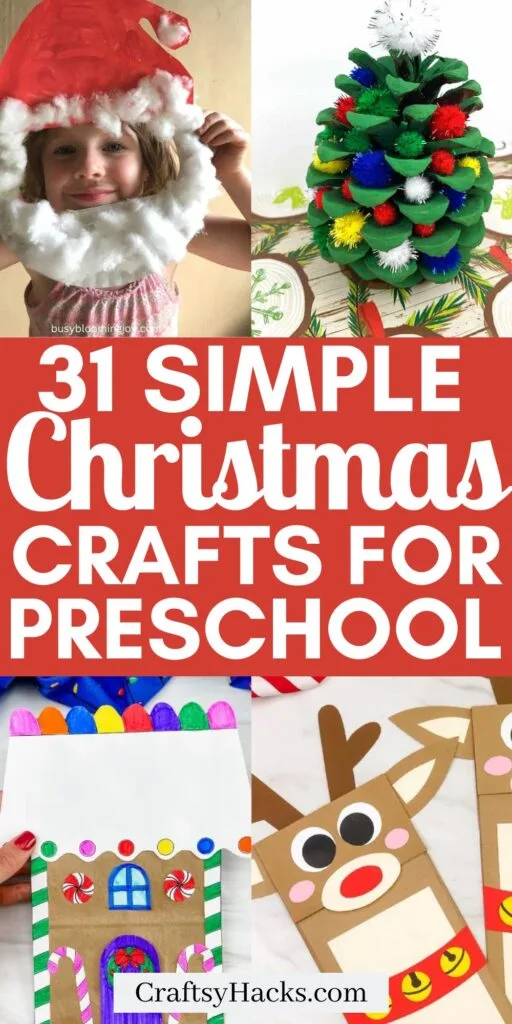 ideas for preschool christmas crafts