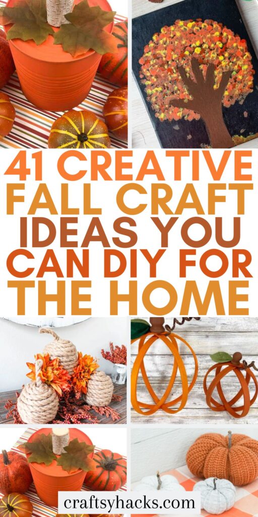 Fall Craft Ideas for home