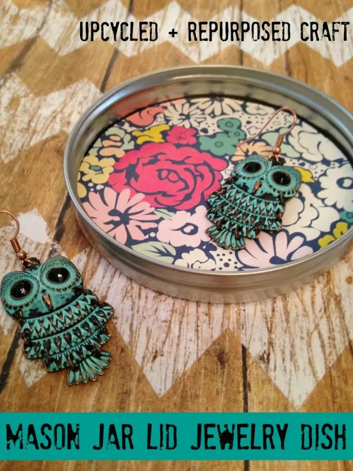 mason jar jewelry dish