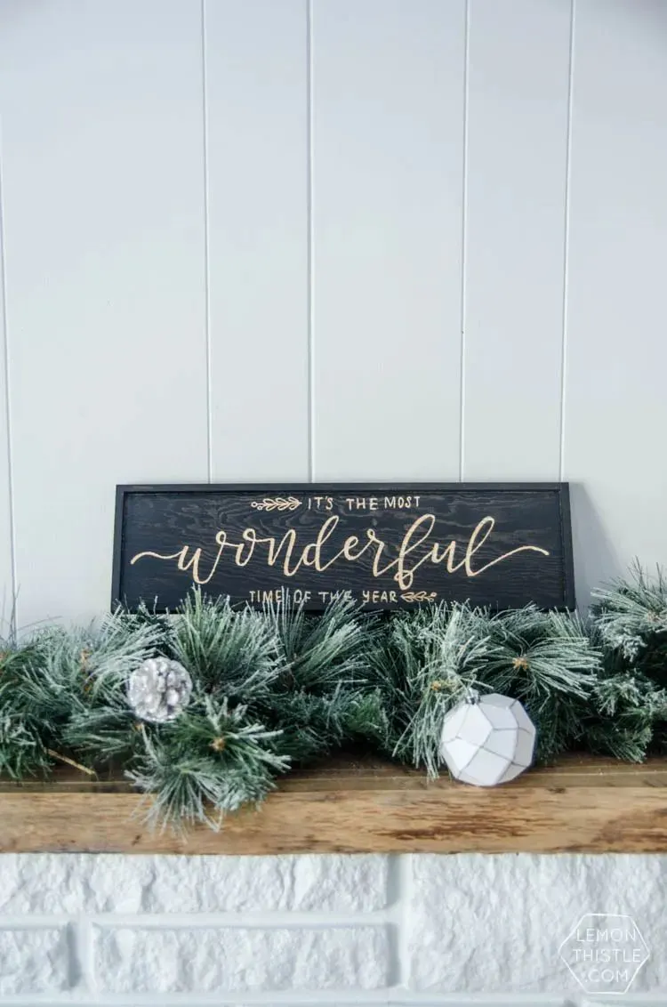 Christmas sign