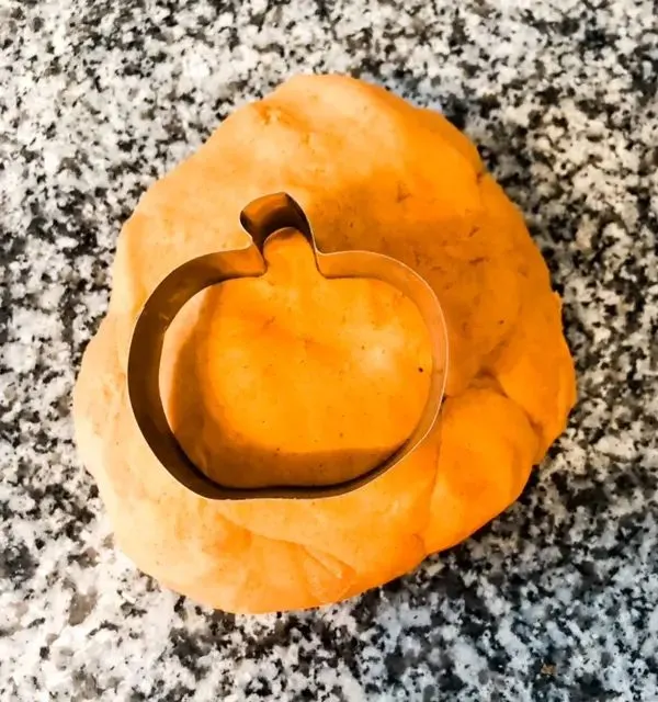 pumpkin spice playdough