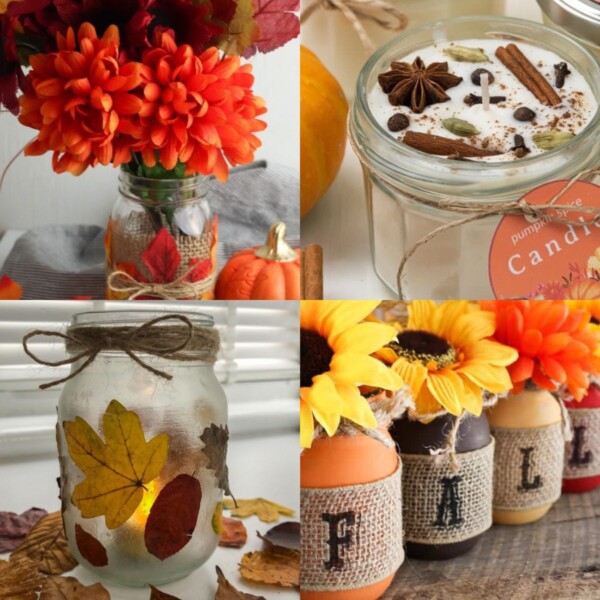 fall mason jar crafts