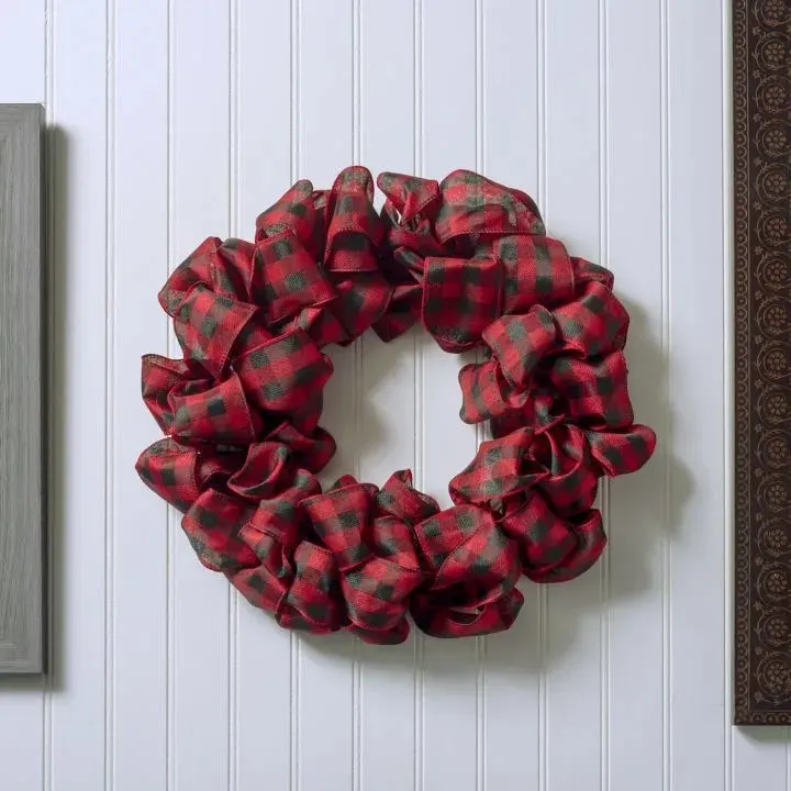 ribbon wreath