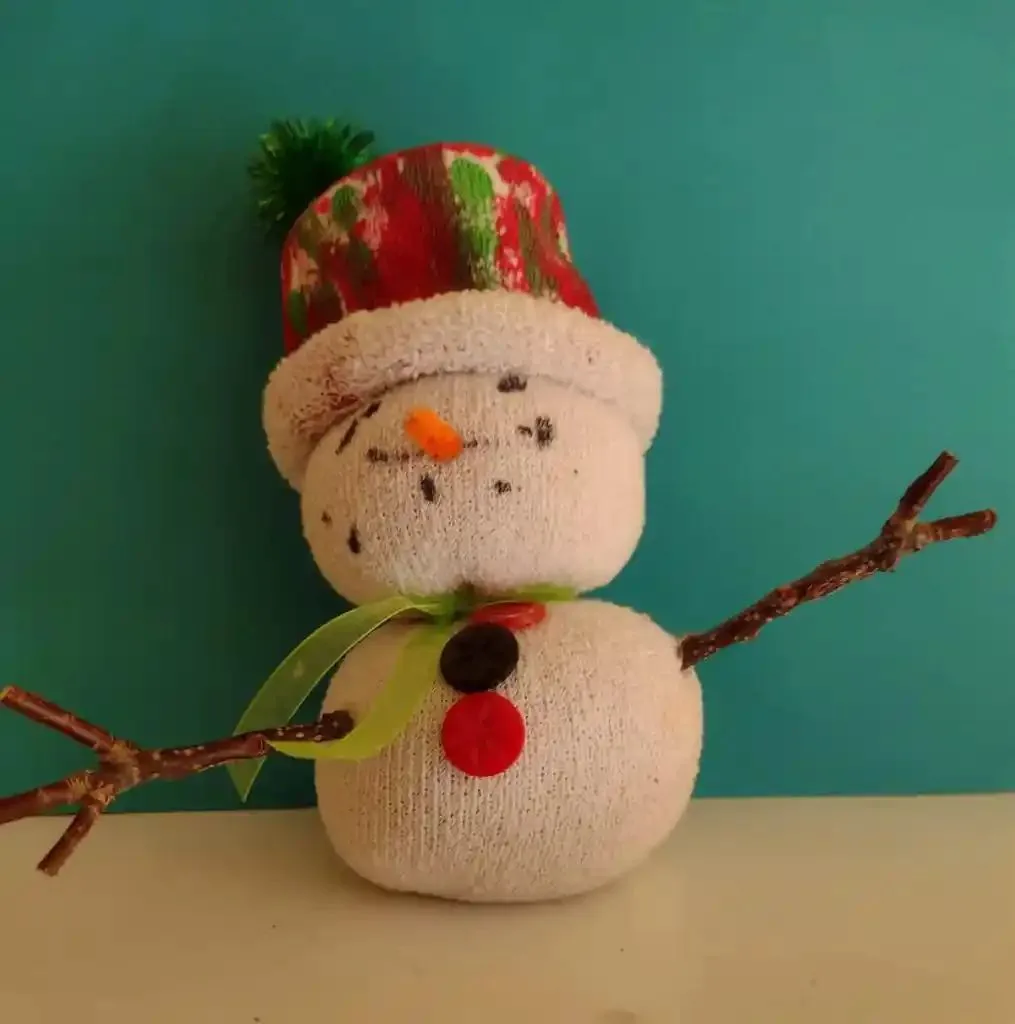 sock snowman