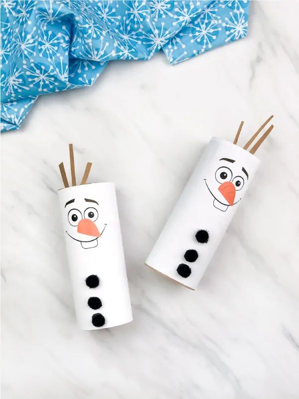 toilet paper roll olaf