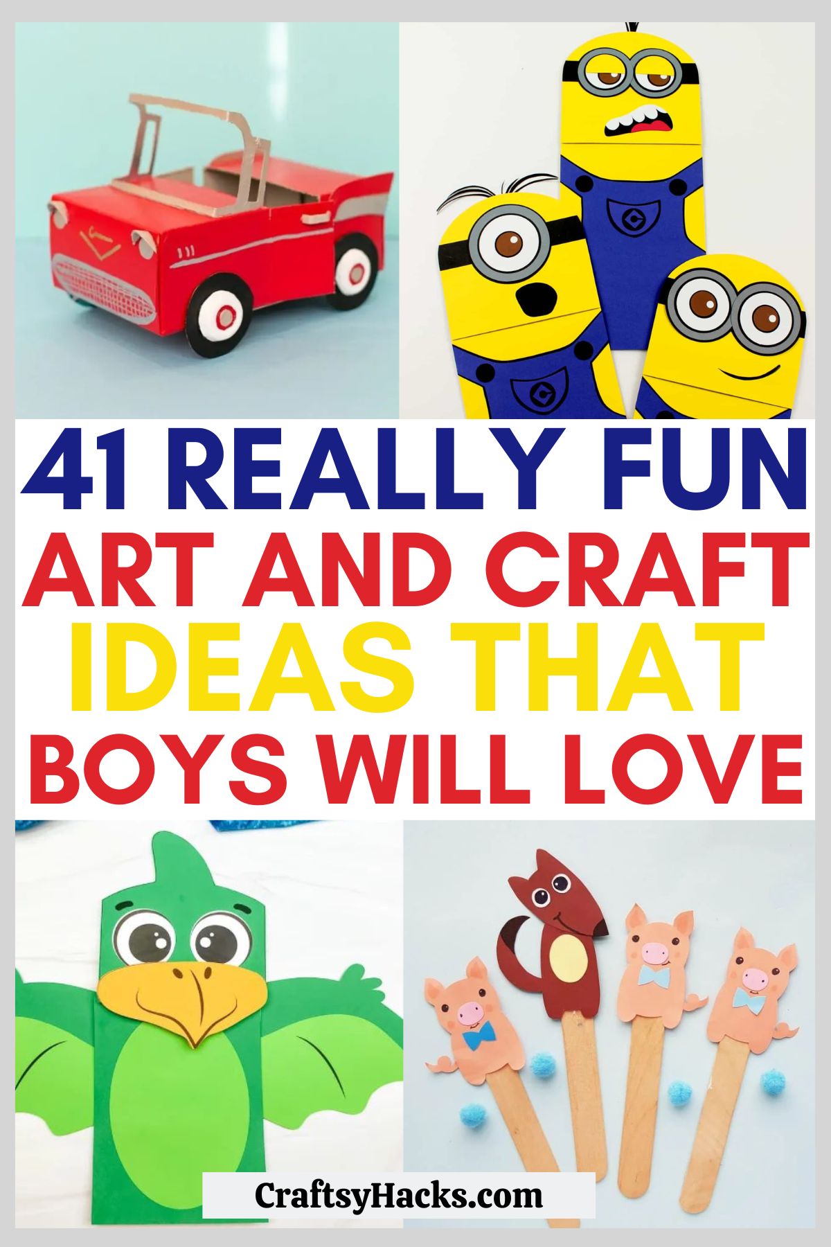 craft ideas for boys