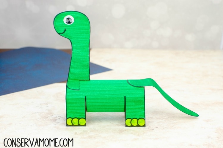 dinosaur toilet paper roll