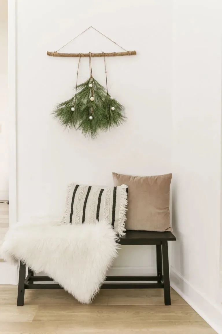 boho christmas wall hanging