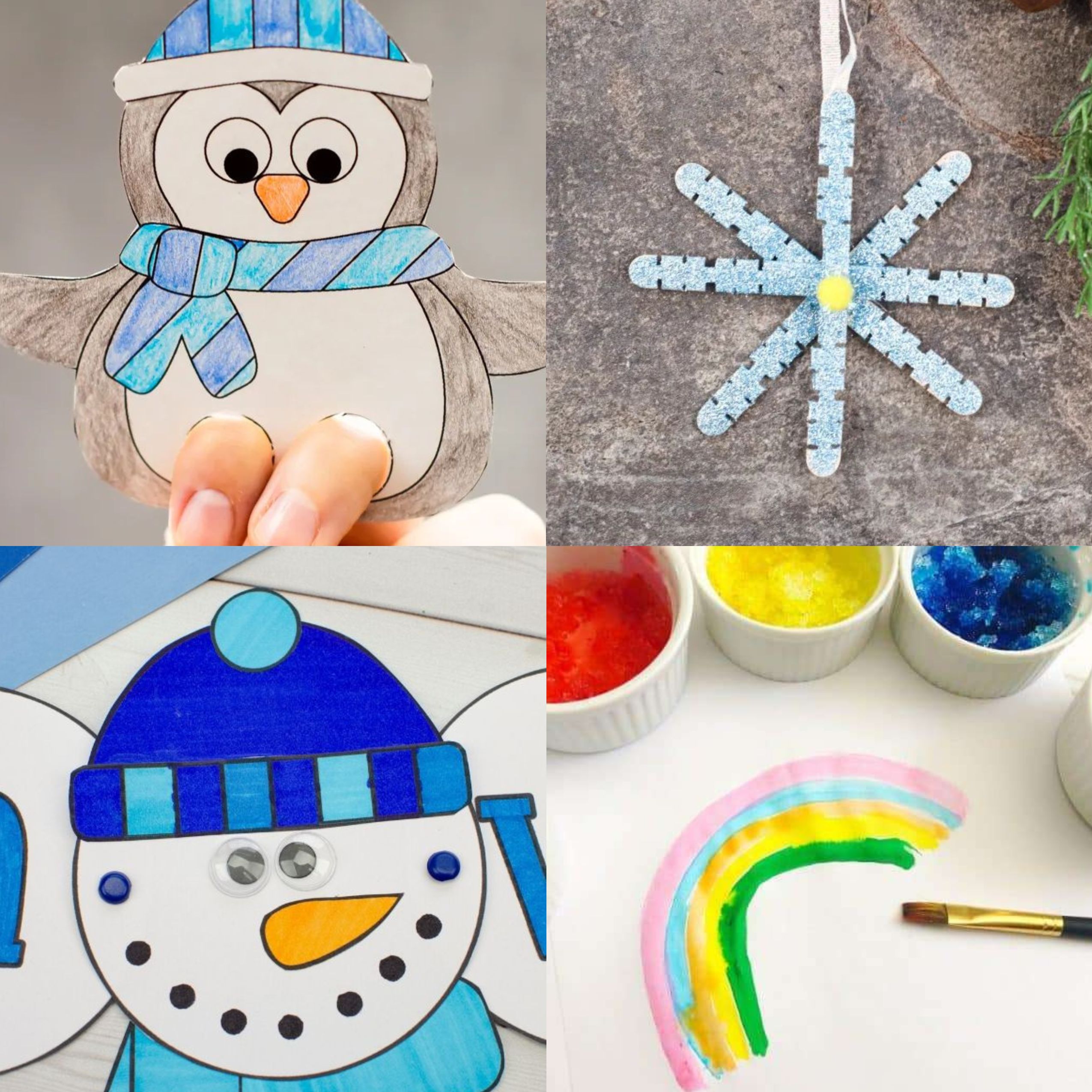 31 Winter Crafts for Toddlers - Craftsy Hacks