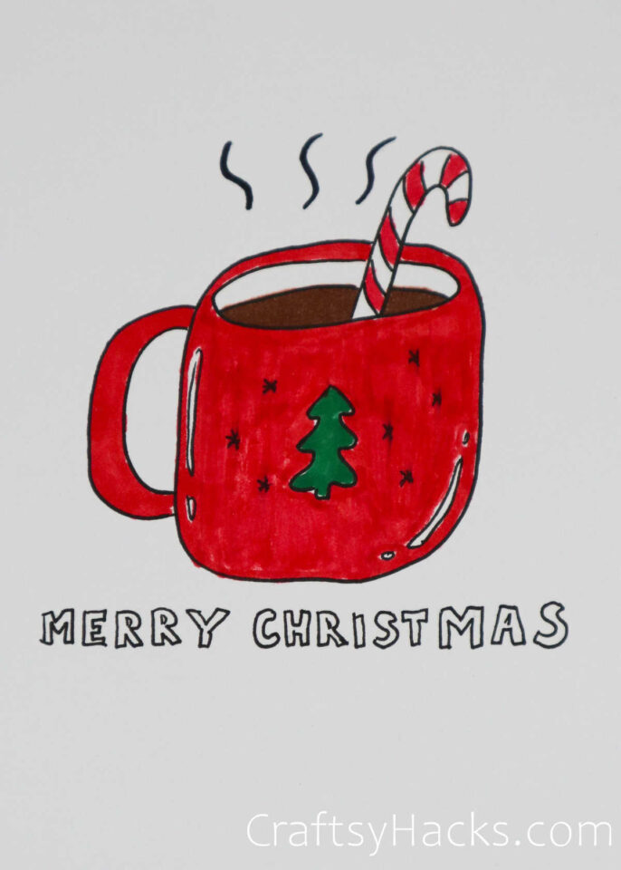 61 Christmas Drawing Ideas - Craftsy Hacks