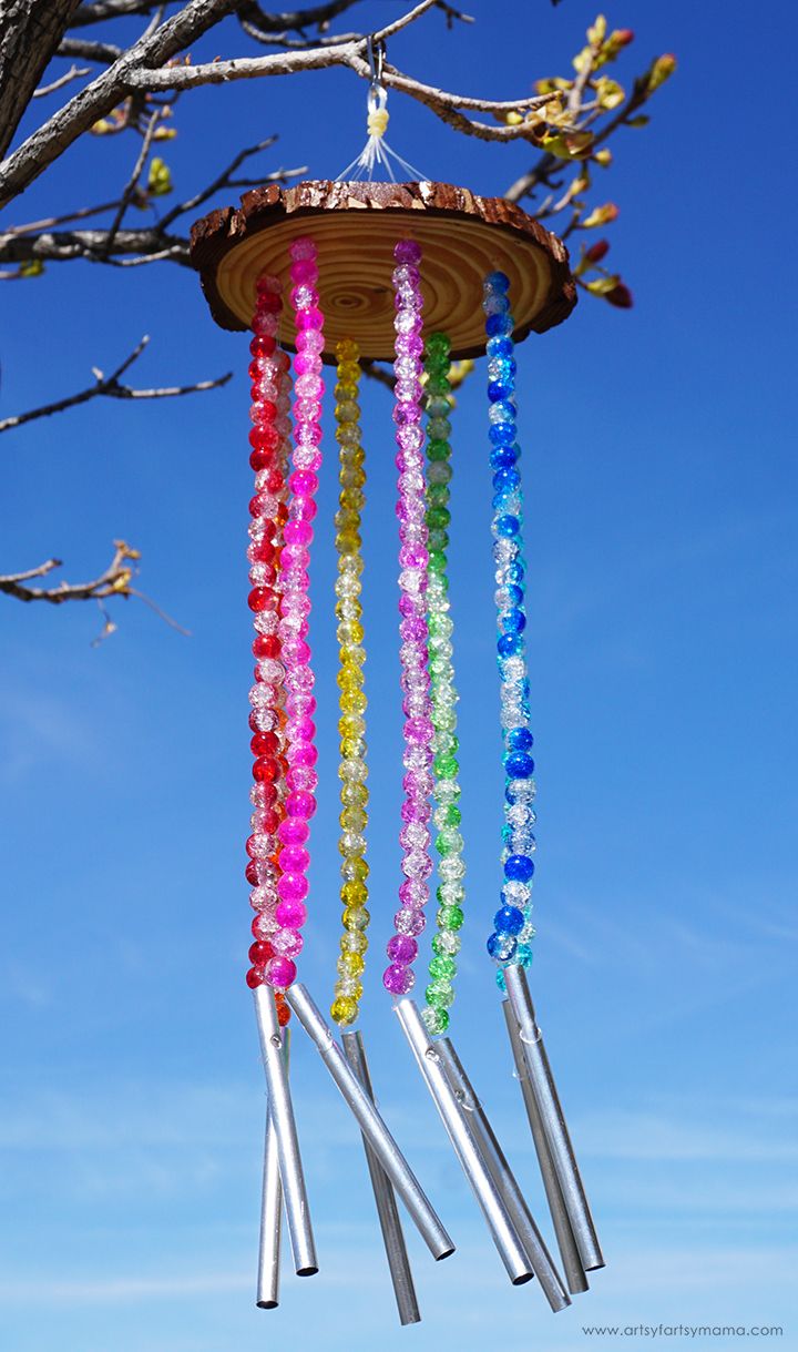 beaded wind chime