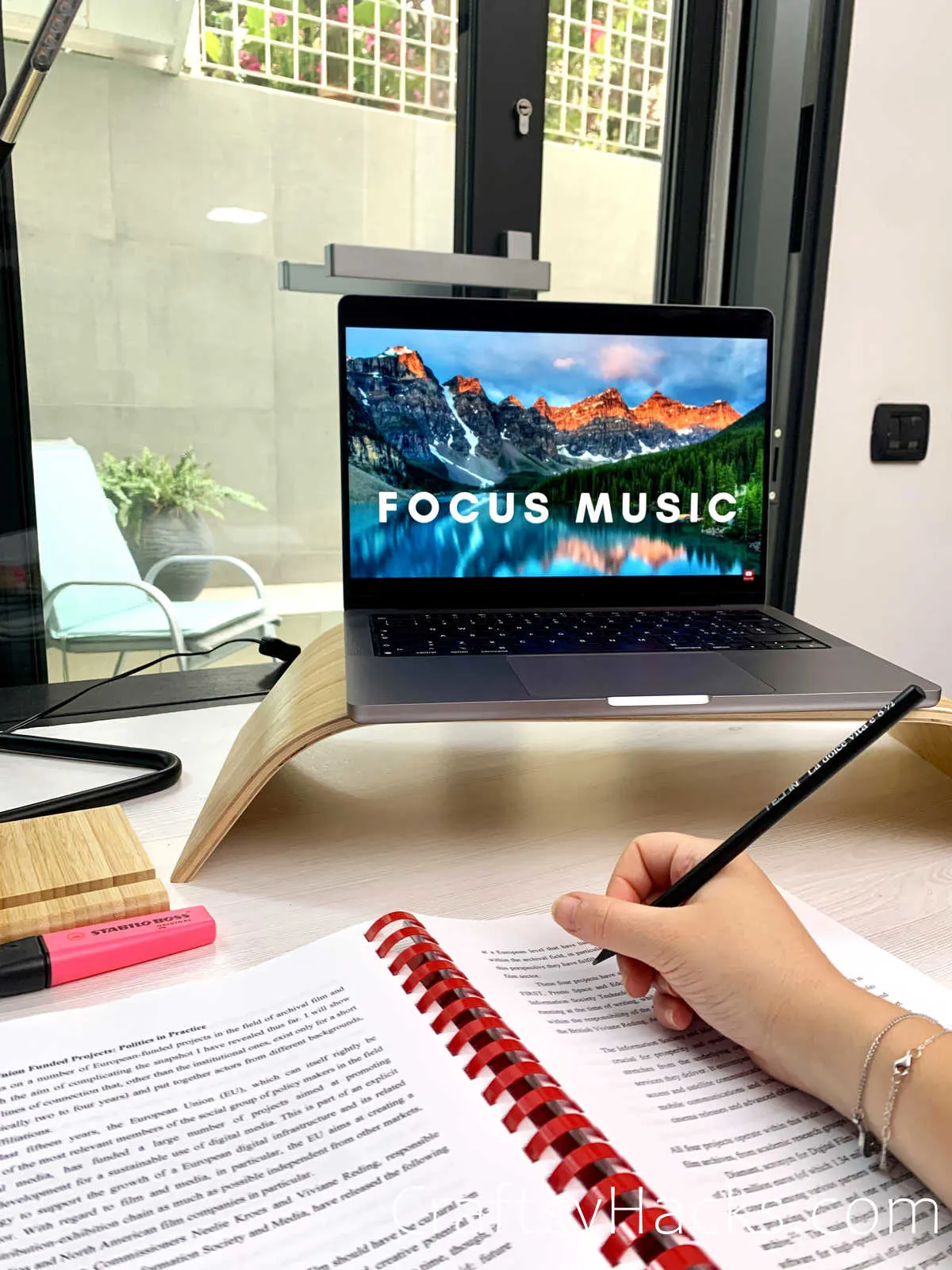 listen to music while studying