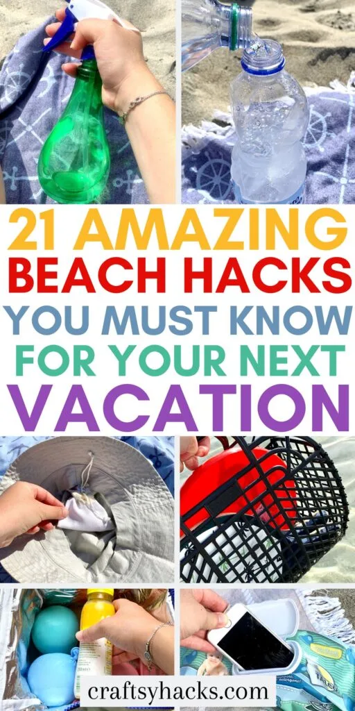 best beach hacks