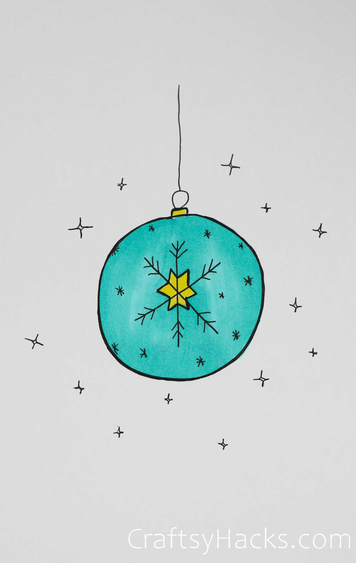 snowflake ornament