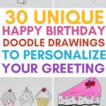 ideas for birthday doodles