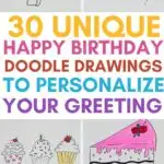 ideas for birthday doodles