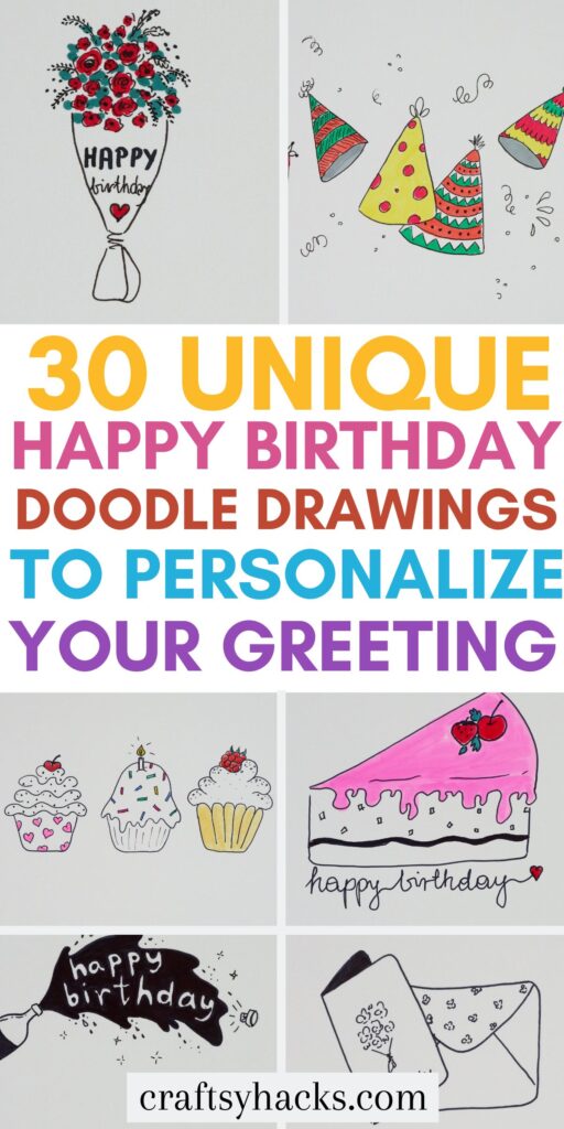ideas for birthday doodles