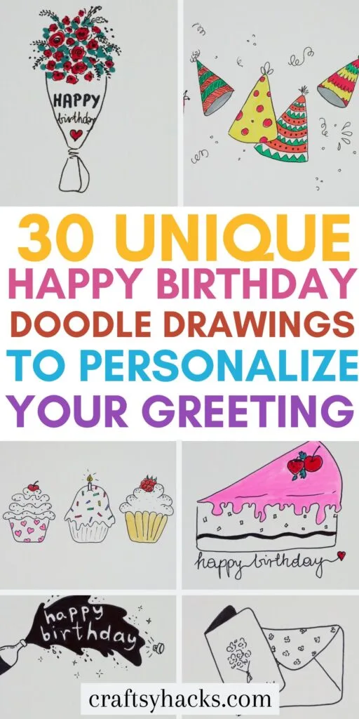 ideas for birthday doodles