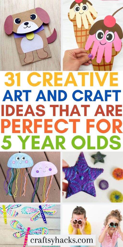 Art and Craft Ideas for 5 Year Olds