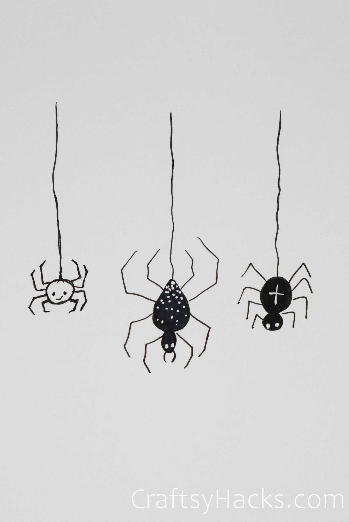 trio of spiders
