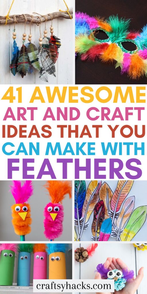 ideas for feather crafts
