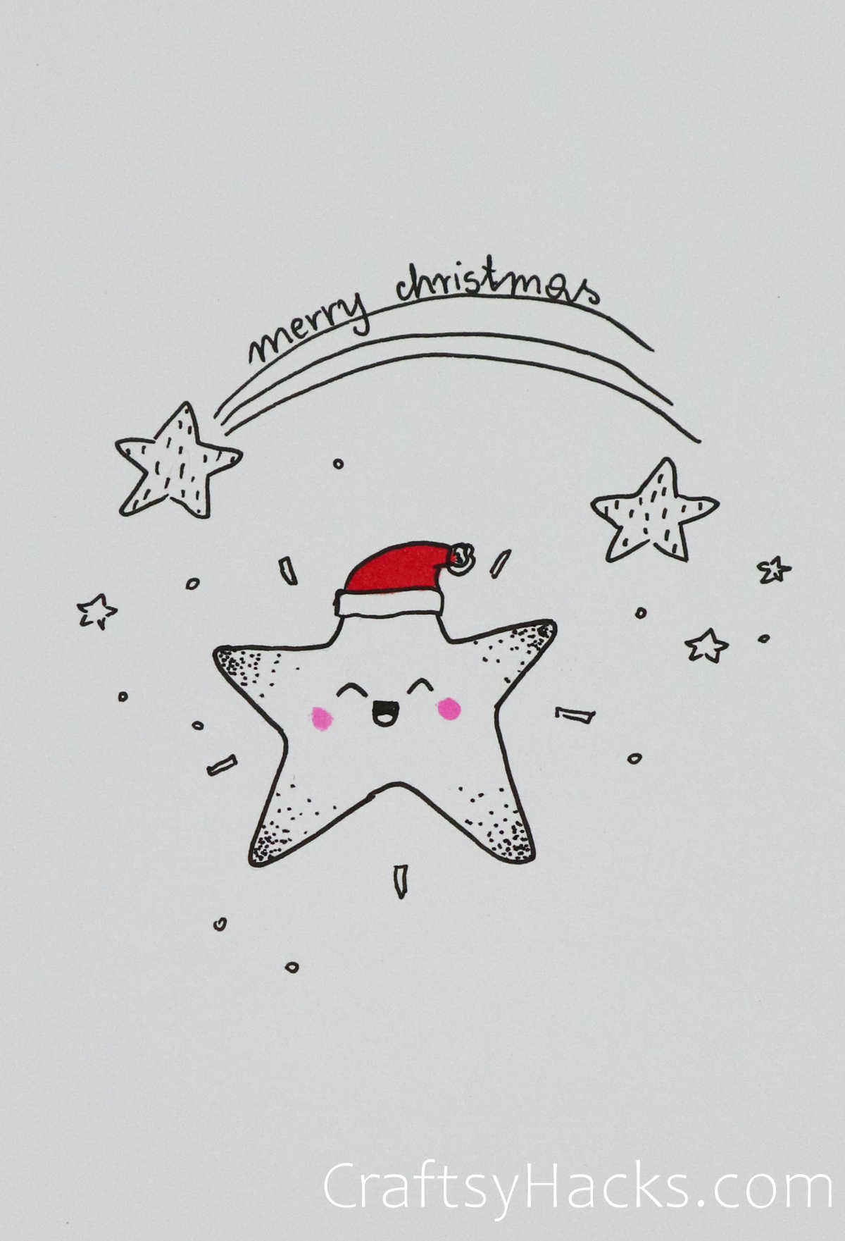 Simple Christmas Drawing PNG Transparent Images Free Download | Vector  Files | Pngtree