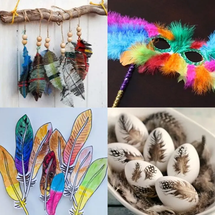 Feather crafts