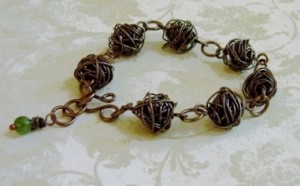 copper wire beads