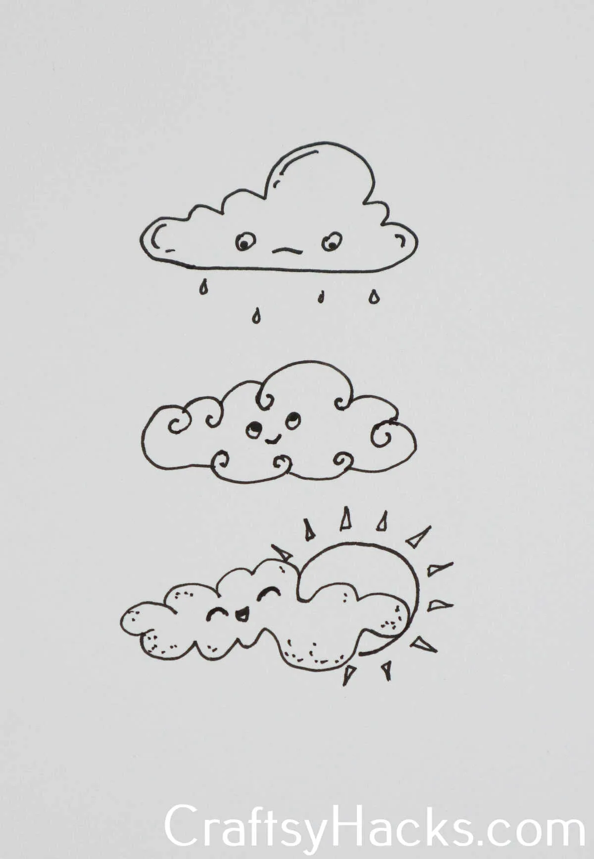 rain or shine clouds